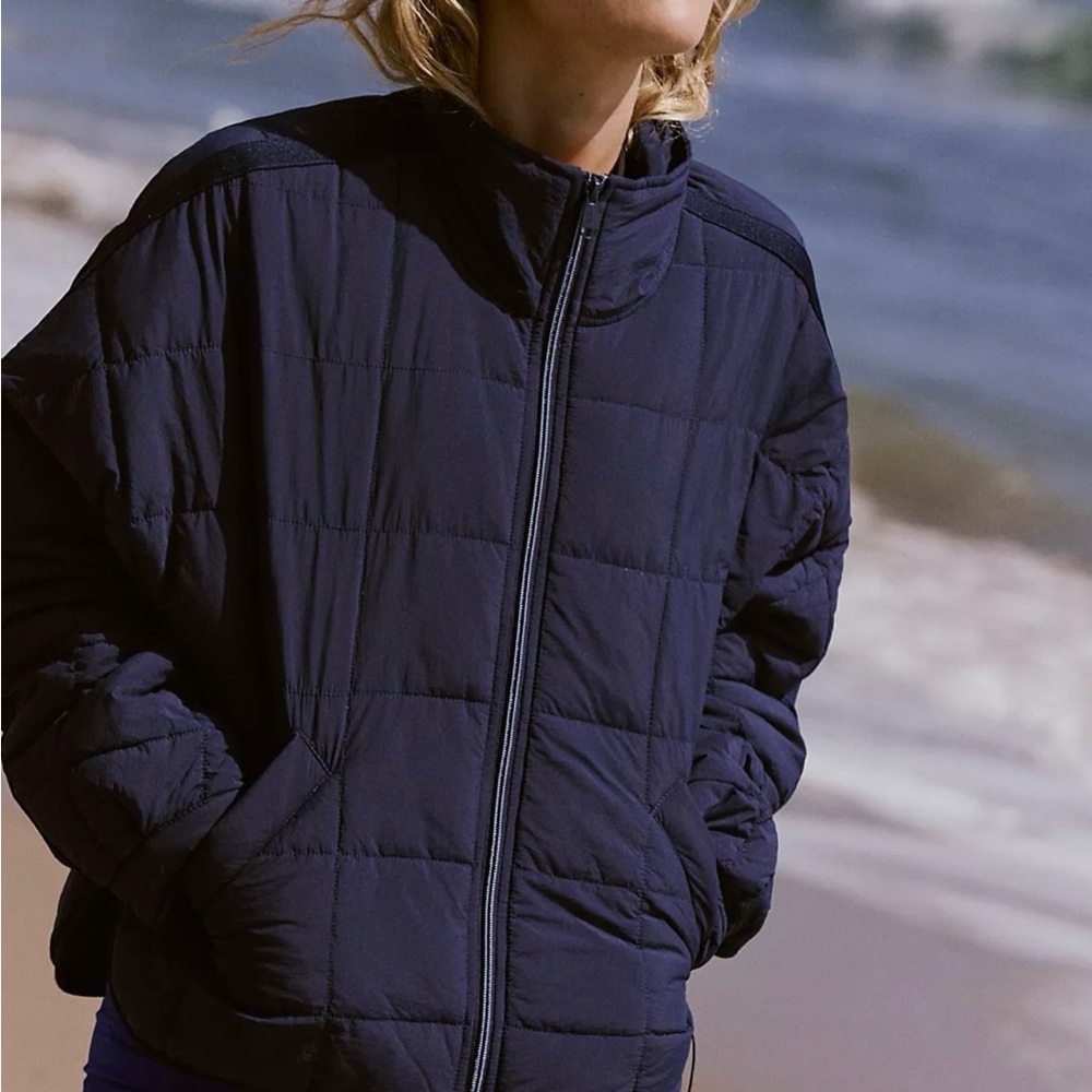 Pippa Packable Puffer Jacket (Midnight Navy) FP Movement